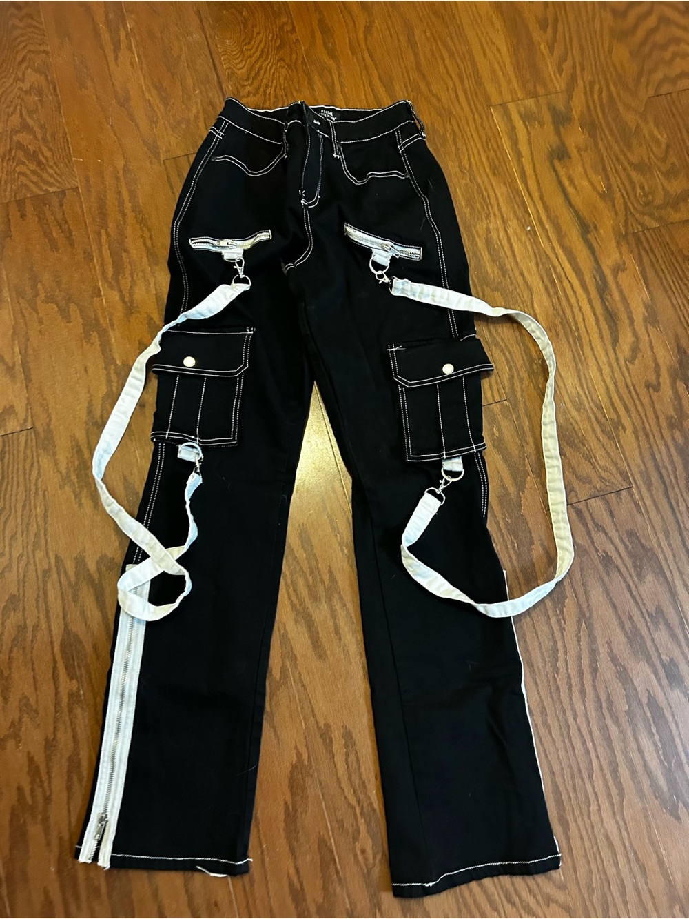 Hot Topic/Social Collision juniors cargo utility pants size 3